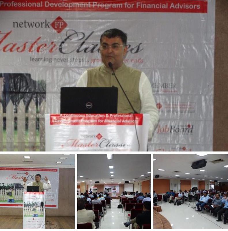 Speaker presenting at a NetworkFP Master Classes session for financial advisors